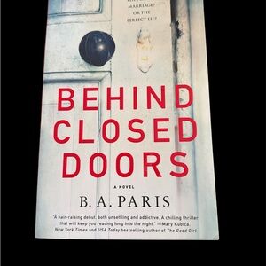 Behind Closed Doors by B.A. Paris